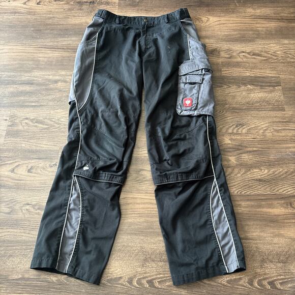 Engelbert Strauss Outdoors Trousers Workwear Cargo Pants Size 50 Stains Logo - Picture 1 of 16